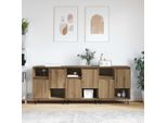 Maison Exclusive - Credenza 3 Pezzi Artisan-Eiche 60 X 35 X 70 Cm