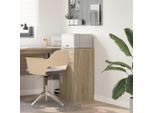 Vidaxl Credenza Rovere Sonoma 38 X 34,5 X 75 Cm Materiale In Legno