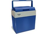 Briebe CF1153BLU Box Refrigerante Elettrico Portatile, 28 Litri, 12V Per Auto E 220V Blu