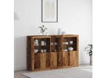 Maison Exclusive - Madia Led Legno Vecchio 162 X 37 X 100 Cm Legno Multistrato