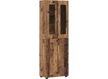 Syfax™ Credenza Legno Vecchio 60 X 35 X 182 Cm Legno Multistrato
