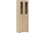 Syfax™ Credenza Rovere Sonoma 60 X 35 X 182 Cm Legno Multistrato