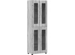 Syfax™ Credenza Grigio Sonoma 60 X 35 X 182 Cm Legno Multistrato
