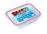 Pyrex Cook&Click 1,7 L Contenitore In Vetro Resistente Al Calore, Ermetico Con Guarnizione