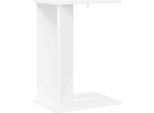 Vidaxl Tavolino Bianco 35 X 25 X 50 Cm In Legno