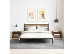 Maison Exclusive - Comodino In Rovere Artigianale 40 X 40 X 30 Cm Materiale Ligneo