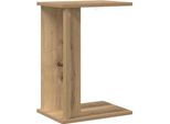 Syfax™ Tavolino Rovere Artigianale 35 X 25 X 50 Cm Legno Multistrato