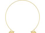 Vidaxl Arco Nuziale Oro 220 X 45 X 200 Cm Acciaio