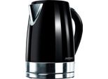 Mpm MCZ-58/C Bollitore Elettrico 1,7L, Spegnimento Automatico, Senza Fili, Acciaio Inox Senza Bpa Nero