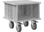 Syfax™ Supporto Tv Grigio Sonoma 37 X 35 X 35 Cm Legno Multistrato