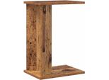 Syfax™ Tavolino Legno Vecchio 35 X 25 X 50 Cm Legno Multistrato