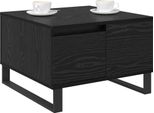 Syfax™ Tavolino Da Salotto Con Cassetto Rovere Nero 55 X 55 X 36,5 Cm
