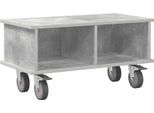 Vidaxl Supporto Tv Grigio Cemento 68,5 X 35 X 35 Cm Materiale In Legno
