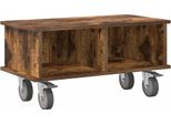Vidaxl Porta Tv In Rovere Fumé 68,5 X 35 X 35 Cm Materiale In Legno