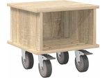 Vidaxl Porta Tv Rovere Sonoma 37 X 35 X 35 Cm Materiale A Base Di Legno