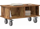 Vidaxl Porta Tv In Legno Recuperato 68,5 X 35 X 35 Cm Materiale A Base Di Legno