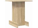 Vidaxl Tavolino In Rovere Sonoma 44,5 X 45 X 55 Cm Materiale A Base Di Legno