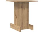 Syfax™ Tavolino Rovere Artigianale 44,5 X 45 X 55 Cm Legno Multistrato