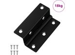 Vidaxl Cerniera 537 Pezzi Nero 38 X 17 X 60 Mm Ferro