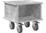Vidaxl Porta Tv Grigio Cemento 37 X 35 X 35 Cm Materiale A Base Di Legno