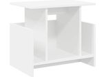 Syfax™ Supporto Tv Bianco 50 X 35 X 45 Cm Legno Multistrato