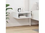 Maison Exclusive - Comodino Bianco 40 X 31 X 15 Cm Materiale Ligneo