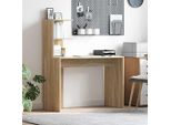 Maison Exclusive - Scrivania In Rovere Sonoma 102 X 50 X 124 Cm Materiale Ligneo