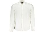Camicia A Maniche Lunghe Con Colletto Italiano E Ricamo Del Logo : Taglia - S Taglia: S