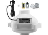 Kit Di Installazione Del Ventilatore Radon Vevor 98-89 Mm, Kit Di Sistema Di Ventilatori Per La Mitigazione Del Radon 260CFM Con 2 Attacchi, Indicatore Di Pressione, Ventilatore Di Scarico Per Condotti In Linea