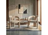 Lvhom Sedia Per Sala Da Pranzo, Set Di 2 Sedie Imbottite In Velluto, Sedia Da Cucina Con Schienale, Sedia Da Soggiorno, Beige