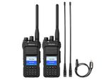 Retevis Ailunce HA1UV Set Radio, 2M/70Cm Dual Band, Impermeabile IP67, Batteria 2800Mah, Radio Amatoriale USB-C Ricaricabile Per Escursioni Di Emergenza