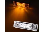 Luce Di Confine - Ledson - Astral - 3,1" - 7,9Cm - Trasparente - Ambra - 12V-24V"