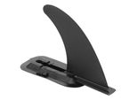 Pinna Centrale Per Tavola Lunga Staccabile Nera, Pinna Per Tavola Da Surf Stand Up, Centro Per Longboard Outdoor