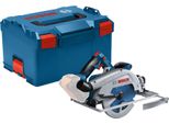 Bosch Gks 18V-68 G Professional Sega Circolare A Batteria 18 V 190 Mm Brushless ( 06016C9100 ) + L-BOXX + Accessori - Senza Batteria, Senza Caricabatteria