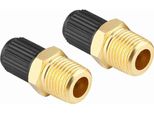 2Pcs 1/8" Npt Mpt Valvola Di Riempimento Serbatoio Compressore D'aria In Ottone"