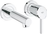 Grohe Concetto Miscelatore A 2 Fori Per Lavabo A Parete Cromo - 19575001