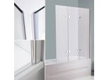 140X130Cm Attacco Per Vasca Da Bagno In Vetro Vasche Da Bagno Cabina Doccia Schermo Da Bagno Pieghevole