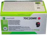 Lexmark 702ME Cartuccia Toner 1 Pz Originale Magenta