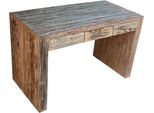 Schreibtisch old Teak JH8-654 - Modell 26, Braun, Holz, 77*120*60 cm, Schreibtische & Schreibpulte