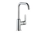 Kludi Objekta Mitigeur Monocommandé Pour Lavabo, Avec Commande LatéRale, Hauteur De Bec 201Mm, Chrome, 320240575, 320240575