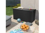 Vidaxl Contenitore Da Giardino Antracite 120X56X63 Cm Pp Rattan