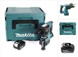 Trapano A Percussione A Batteria Makita Dhr 242 G1J 18V 2.0J Sds-Plus Brushless + 1X Batteria Ricaricabile 6.0Ah + Makpac - Senza Caricabatterie