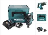 Trapano A Percussione A Batteria Makita Dhr 242 RG1J 18V 2.0J Sds-Plus Brushless + 1X Batteria Ricaricabile 6.0Ah + Caricabatterie + Makpac