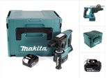 Trapano A Percussione A Batteria Makita Dhr 242 T1J 18V 2.0J Sds-Plus Brushless + 1X Batteria Ricaricabile 5.0Ah + Makpac - Senza Caricabatterie