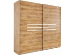 Armadio Anna Ad Ante Scorrevoli 225X65X210Cm A 2 Ante In Rovere