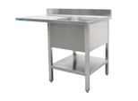 Lavello Saro Centro 1 Vasca Destra - L 1400 X P 600 Mm