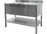 Lavello Saro A 1 Vasca A Sinistra 1000X700X850Mm Con Ante E Basamento
