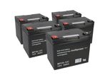 Batteria Compatibile Con Scooter Elettrico E Scooter Scooter Elettrico 60V 5X 12V 36Ah Piombo Mp
