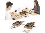 Teppanyaki Grill für 6 Personen, erweiterbar Japanischer Elektrogrill Tischgrill