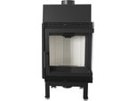 Inserto Camino In Acciaio Kratki Blanka Destro 8 Kw Ø 160